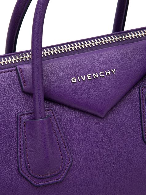 givenchy antigona medium purple|Givenchy antigona medium review.